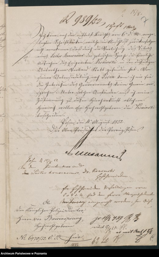 Obraz 11 z jednostki "A. betr. Dr Vinzent Krainski aus Breslau"