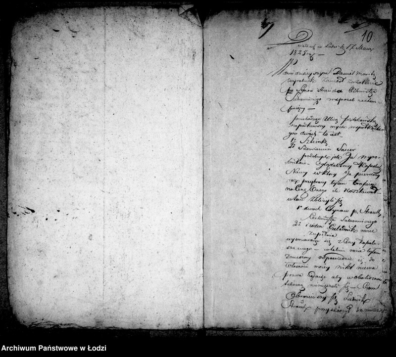 Obraz 11 z jednostki "Akta tyczące się rozmaitych zażaleń ze strony fabrykantów i zaszłej w tej mierze korespondencji"