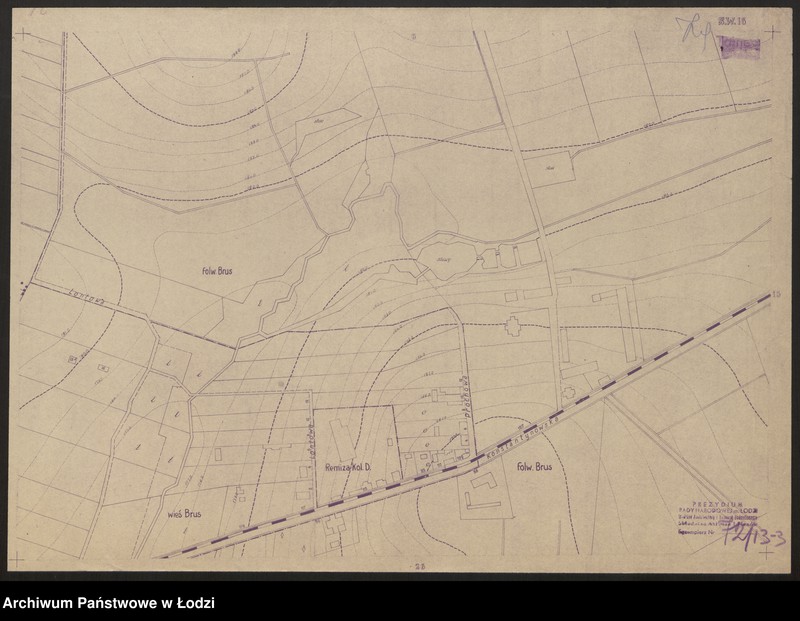Obraz 3 z jednostki "Plan m. Łodzi 1: 2000. Sekcja SW 16"