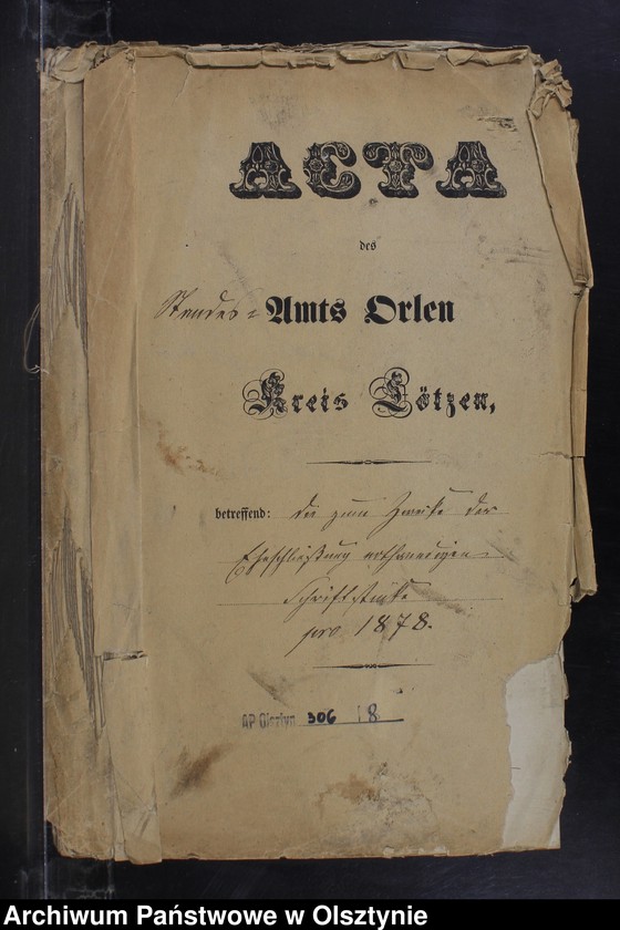 Obraz 2 z jednostki "Die zum Zwecke der Eheschlissung nothwendigen Schriftstück"