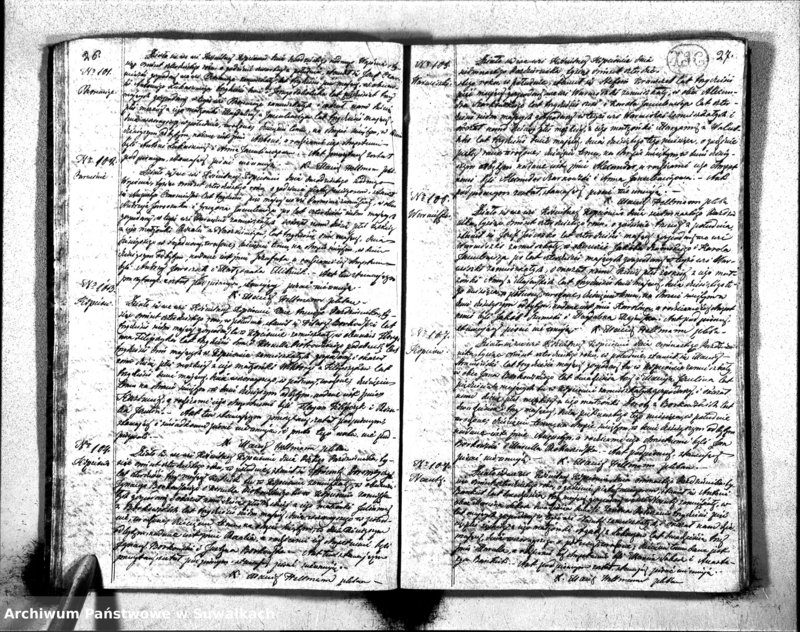 image.from.unit.number "Duplikat Aktów Urodzonych, Zaślubionych i Zeszłych Urzędnika Stanu Cywilnego Rzymsko-Katolickiego Kościoła Obrzędu Łacińskiego Parafii Kopciowskiey z Roku 1840"