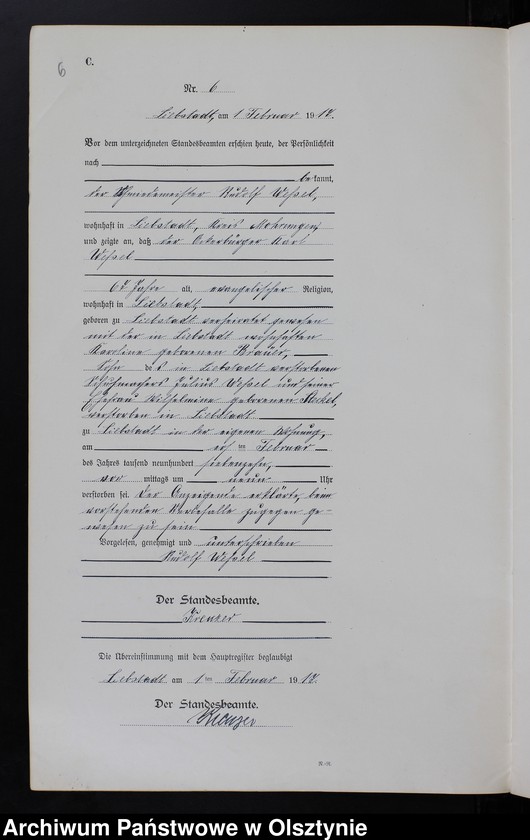 image.from.unit.number "Sterbe-Neben-Register Nr 1 - 58"