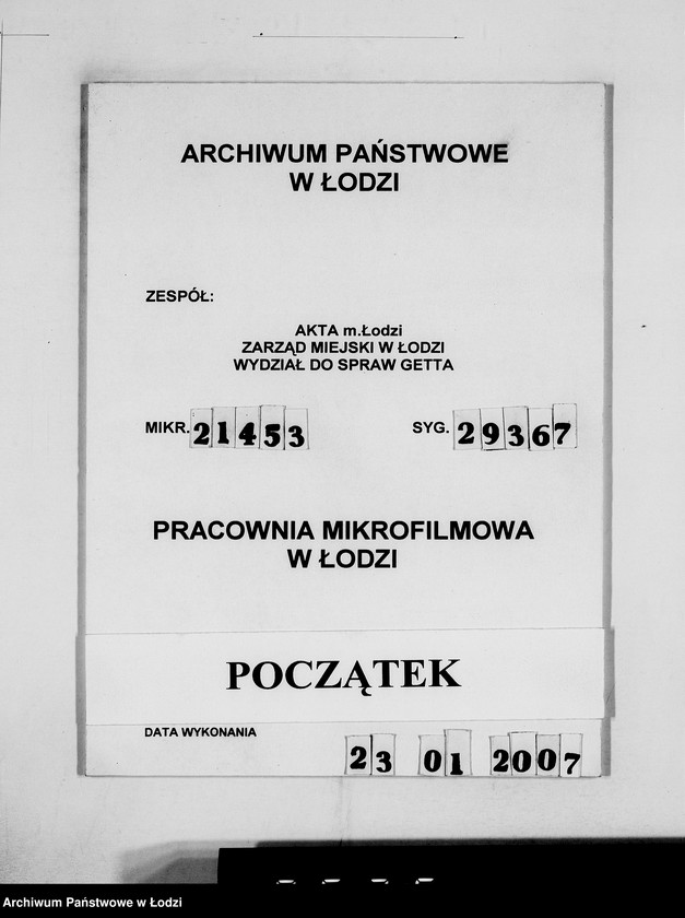 Obraz 1 z jednostki "Reichskommisar Ukraine. [Korespondencja w sprawie realizacji zamówień dla Ukraine Lederindustrie G.m.b.H w Równem]"