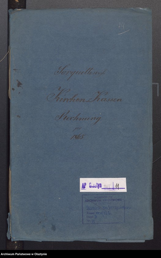 image.from.unit.number "Sourquittensche Kirchen Kassen Rechnung"