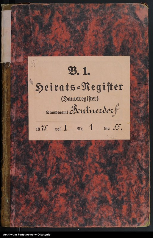 image.from.unit.number "Haupt-Heiraths-Register Nr 1 - 55"