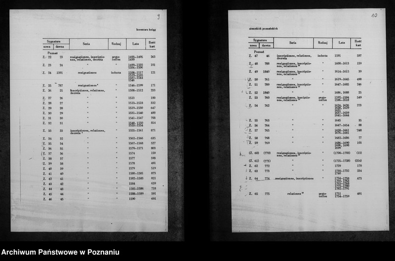 Obraz 7 z jednostki "Dwa listy do Marcina Kościelskiego, regenta (kierownika) kancelarii ziemskiej w Poznaniu, w sprawach kwerendowych."