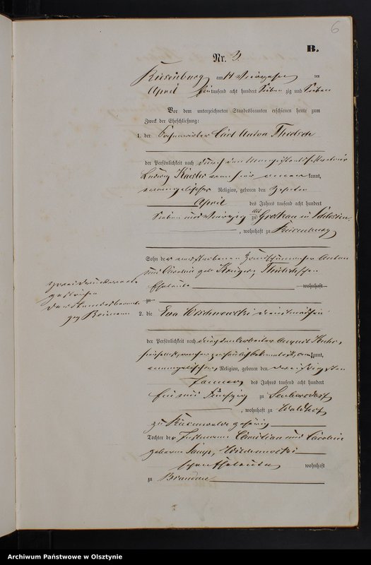 image.from.unit.number "Heiraths-Neben-Register Nr 1 - 25"