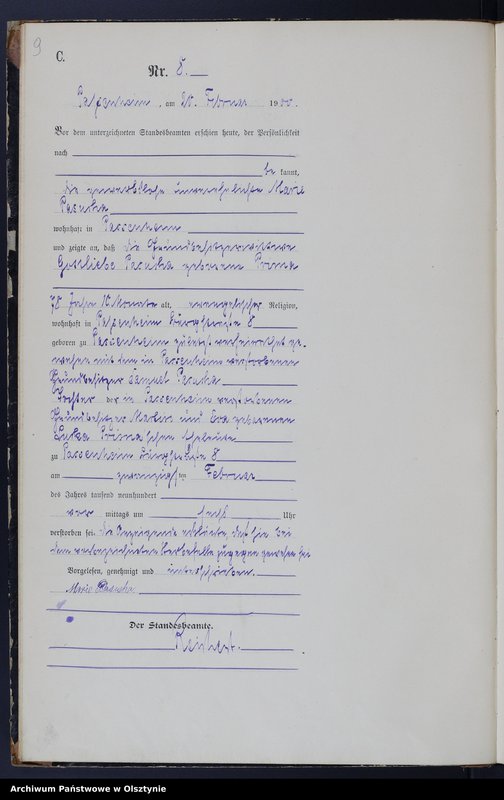 image.from.unit.number "Sterbe-Haupt-Register Nr 1 - 52"