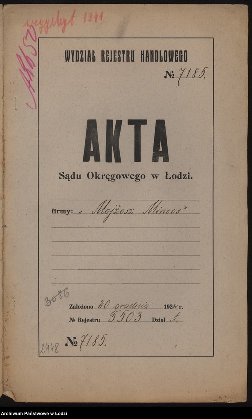 Obraz 2 z jednostki "Mojżesz Minces- sprzedaż firanek"