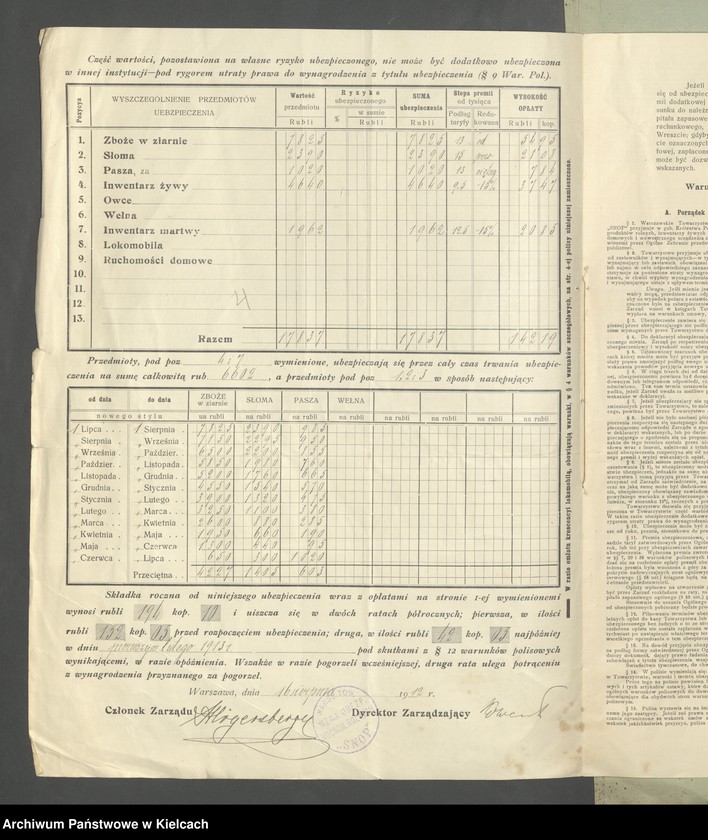 image.from.unit.number "Akta tycz.się dzierżawy folwarków Bugaj i Teresów"