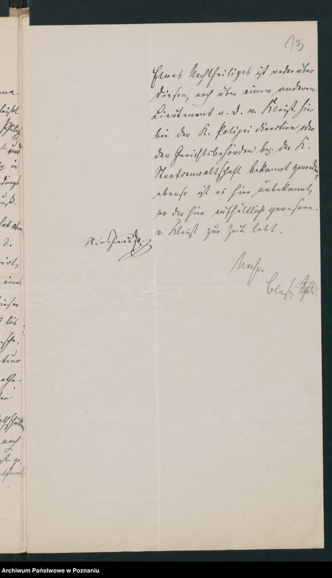 Obraz 16 z jednostki "A. betr. Wilhelm von Kleist, Lieutenant a.D."