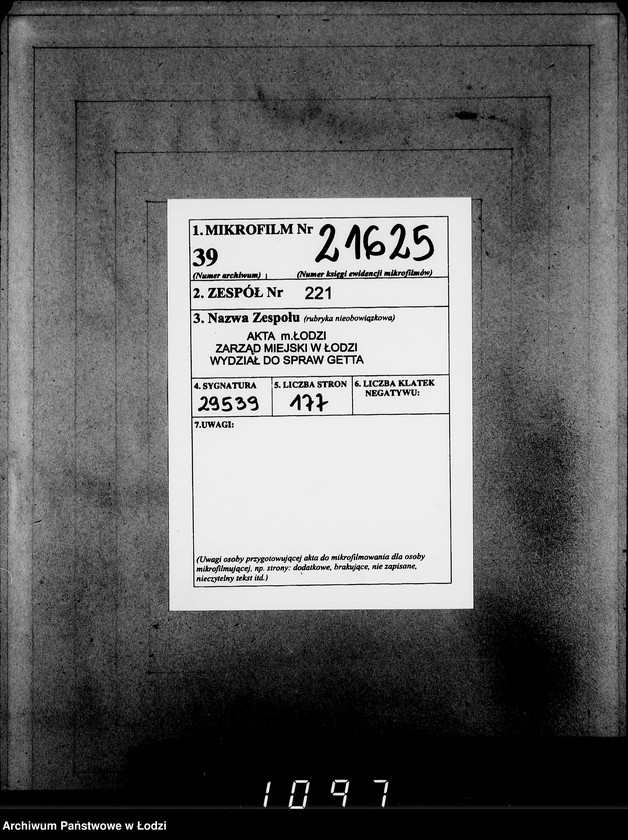 Obraz 2 z jednostki "J.1521-1540 [Wnioski Żydów z Getta o zwrot należności za towar wzięty na kredyt]"