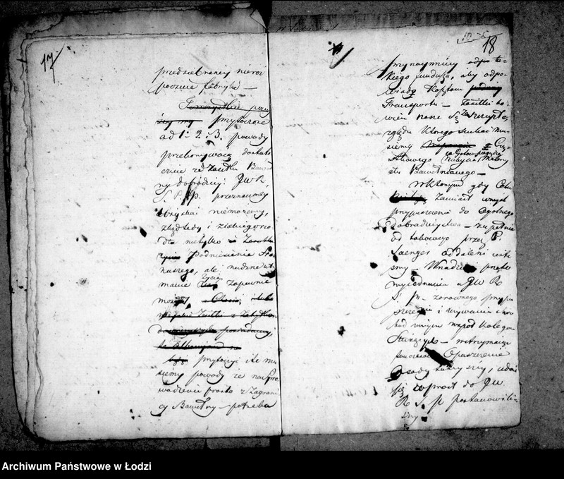 Obraz 15 z jednostki "Akta tyczące się rozmaitych zażaleń ze strony fabrykantów i zaszłej w tej mierze korespondencji"