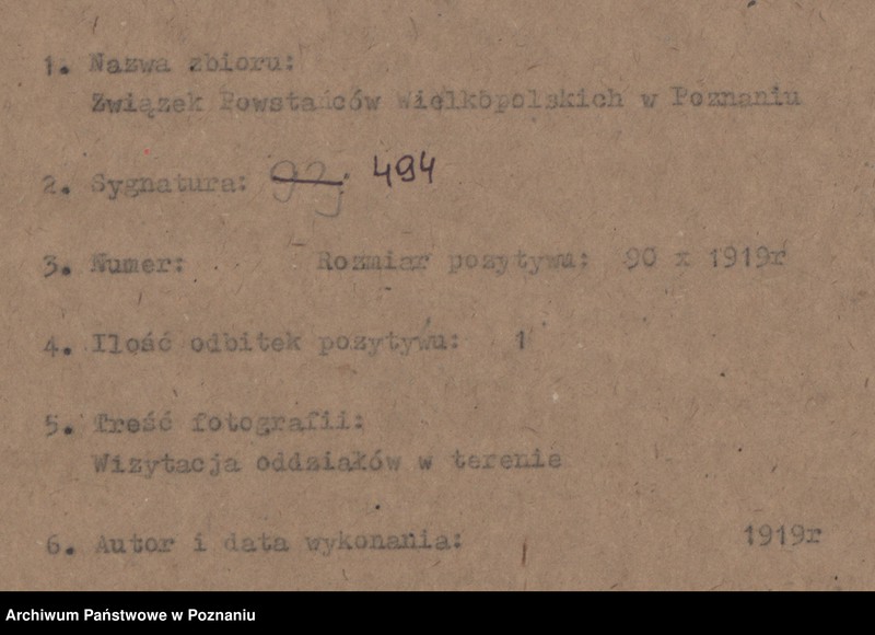 Obraz 4 z jednostki "Wizytacja oddziałów w terenie."