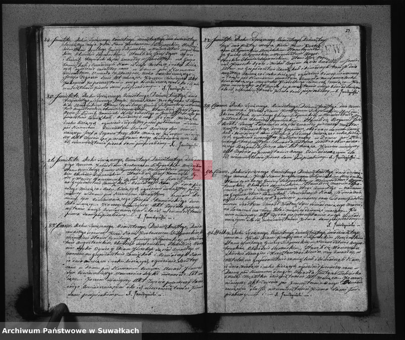image.from.unit.number "Akta Zeyścia Gminy Filipowskiey od dnia 1 Stycznia do dnia 31 Grudnia 1819"