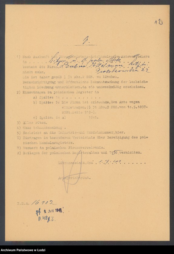 Obraz 14 z jednostki "Szulim Edelman – sprzedaż mat. introligatorskich"