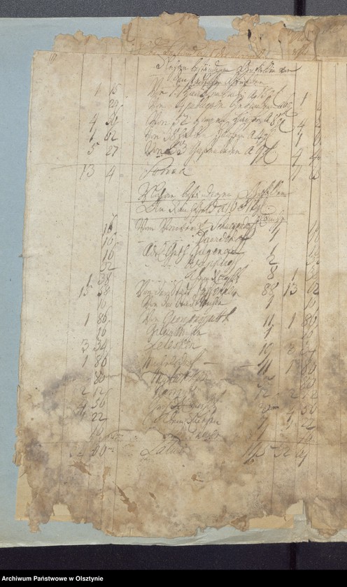 image.from.unit.number "Passenheimsche Stadt Kirchen Rechnung über Einnahme und Ausgabe"