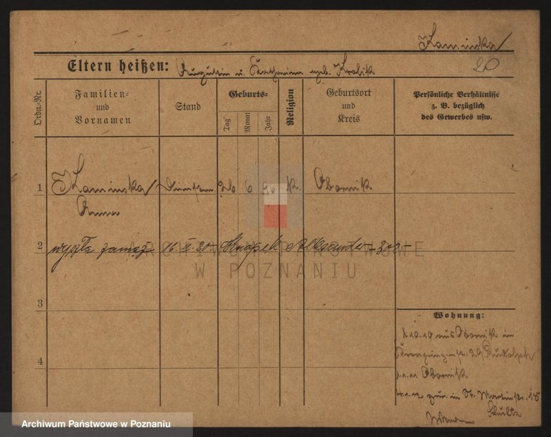 image.from.unit.number "Kamiński (samotne kobiety) - Kanarska"