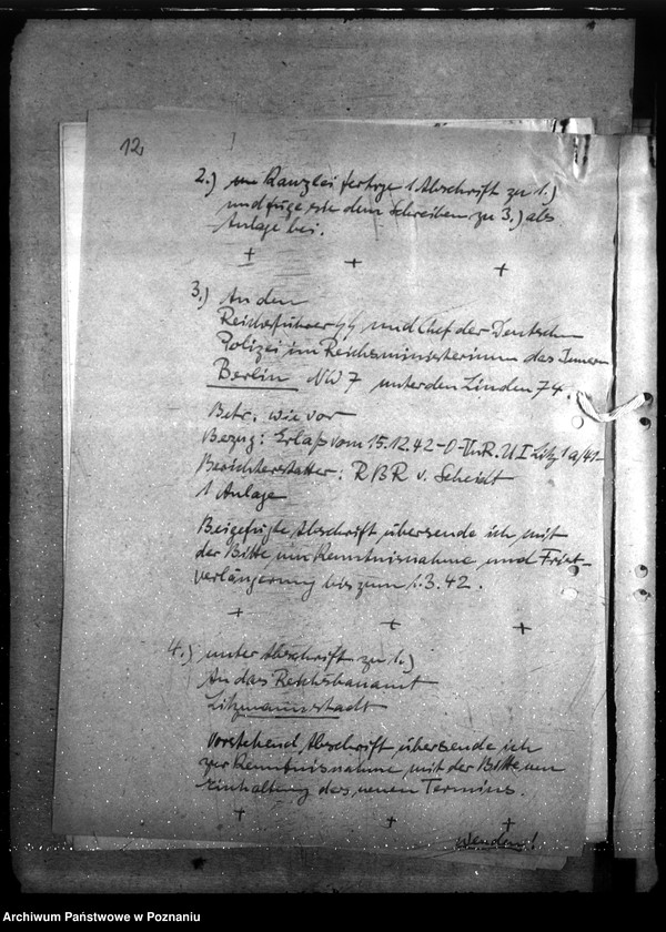 Obraz 16 z jednostki "Neubau. Polizeikaserne - Litzmannstadt"