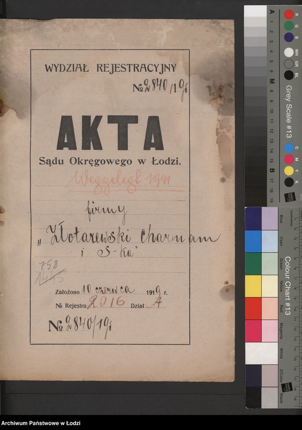 Obraz 2 z jednostki "Złotarewski, Charnam i S-ka – sprzedaż oleju i przetworów chemicznych"