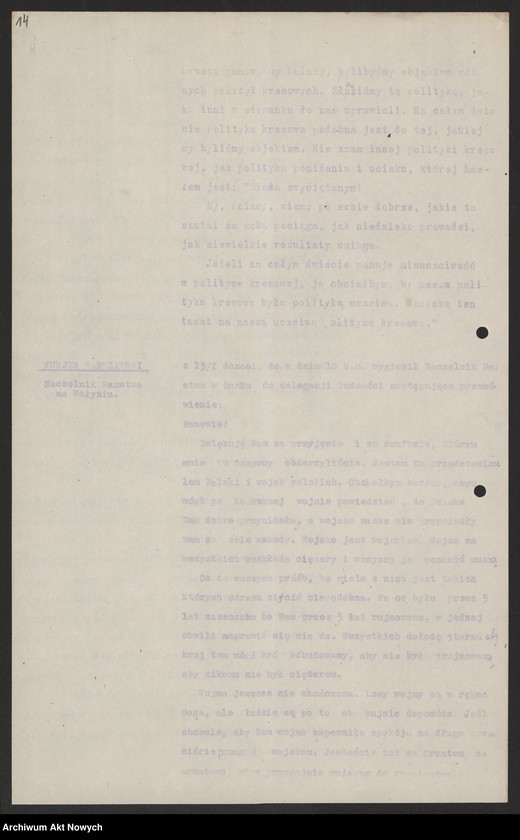 image.from.unit.number "Raporty z prasy polskiej w spr. Kresów Polskich dwutygodniowe. T. I"