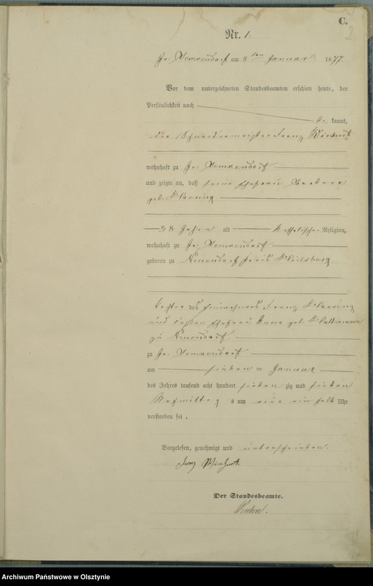 image.from.unit.number "Sterbe-Haupt-Register Nr 1 - 57"