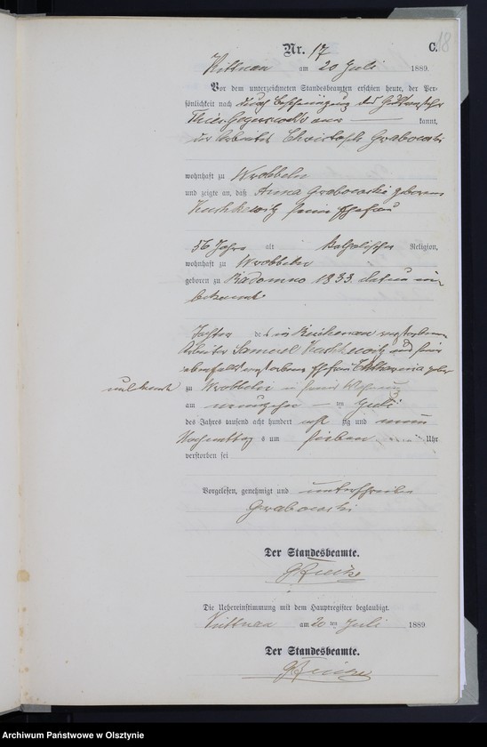 image.from.unit.number "Sterbe-Neben-Register Nr 1 - 29"