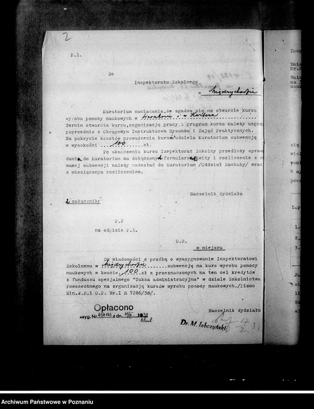 Obraz 6 z jednostki "Inspektorat Szkolny- Międzychód"