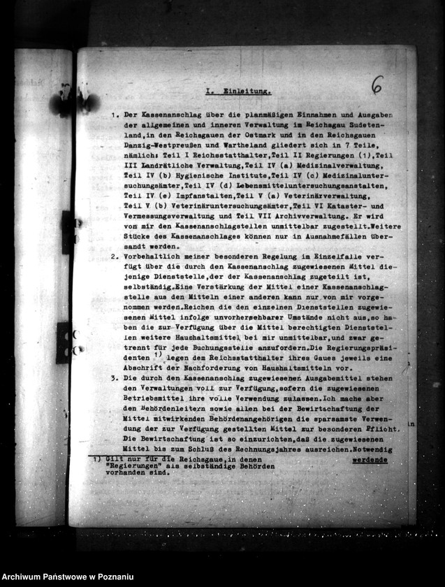 Obraz 10 z jednostki "Kassenanschlag 1940- Veterinär- Verwaltung"