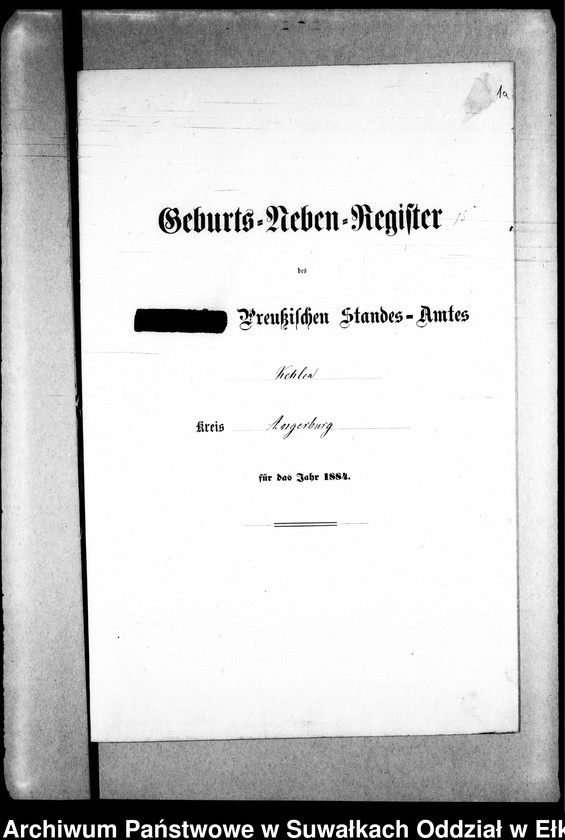 image.from.unit.number "Geburts-Neben-Register des Preussischen Standes-Amtes Kehlen Kreis Angerburg"