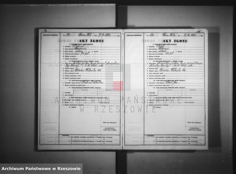 image.from.unit.number "Księga zgonów - Brzóza Królewska"