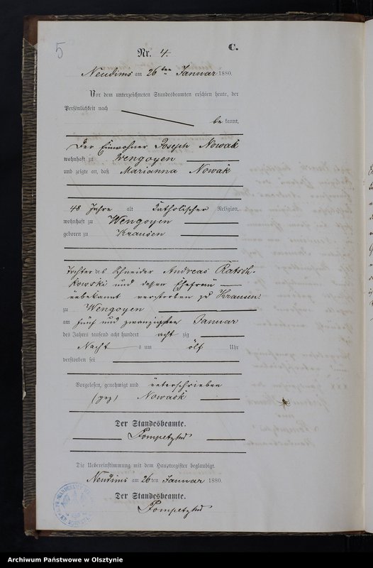 image.from.unit.number "Sterbe-Neben-Register Nr 1 - 49"