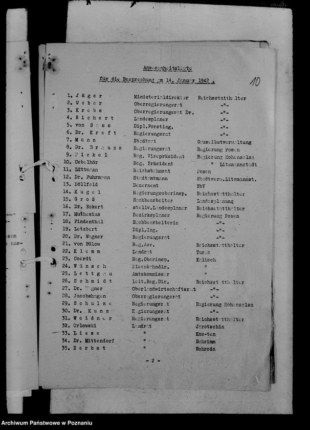 Obraz 14 z jednostki "Protokół konferencji oraz korespondencja władz w sprawach kolei powiatowych"