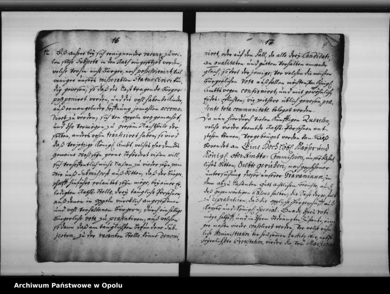 Obraz 13 z jednostki "[Księga protokołów (odpisy) prywatnego zbioru Franciszka Ignacego Kuffki w Opolu. Tom I. 1719 - 1722]"