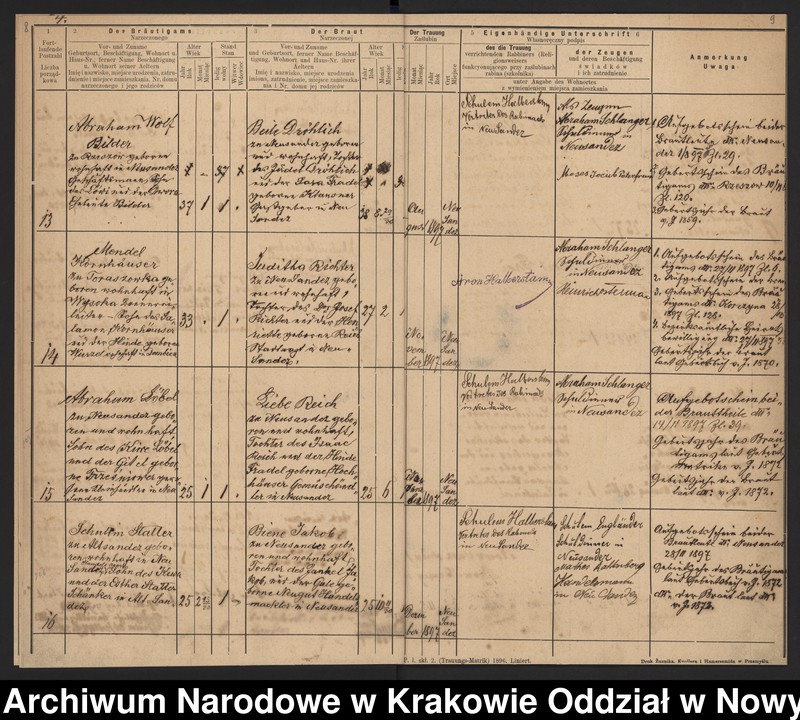 image.from.unit.number "Księga małżeństw"