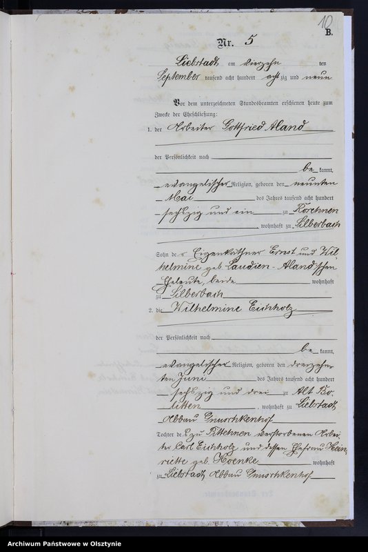 image.from.unit.number "Heiraths-Neben-Register Nr 1- 10"