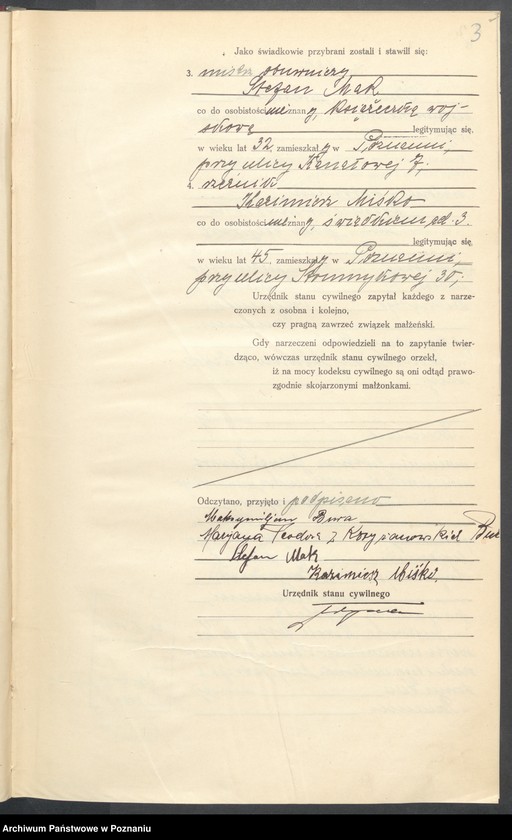 Obraz 5 z jednostki "Księga miejscowa małżeństw tom IV [Rejestr główny małżeństw]"