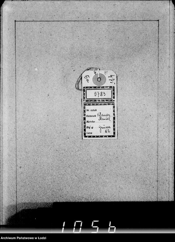 Obraz 15 z jednostki "Kasse u.Erledigte Anträge. Einnahmen von Pelzwaren"