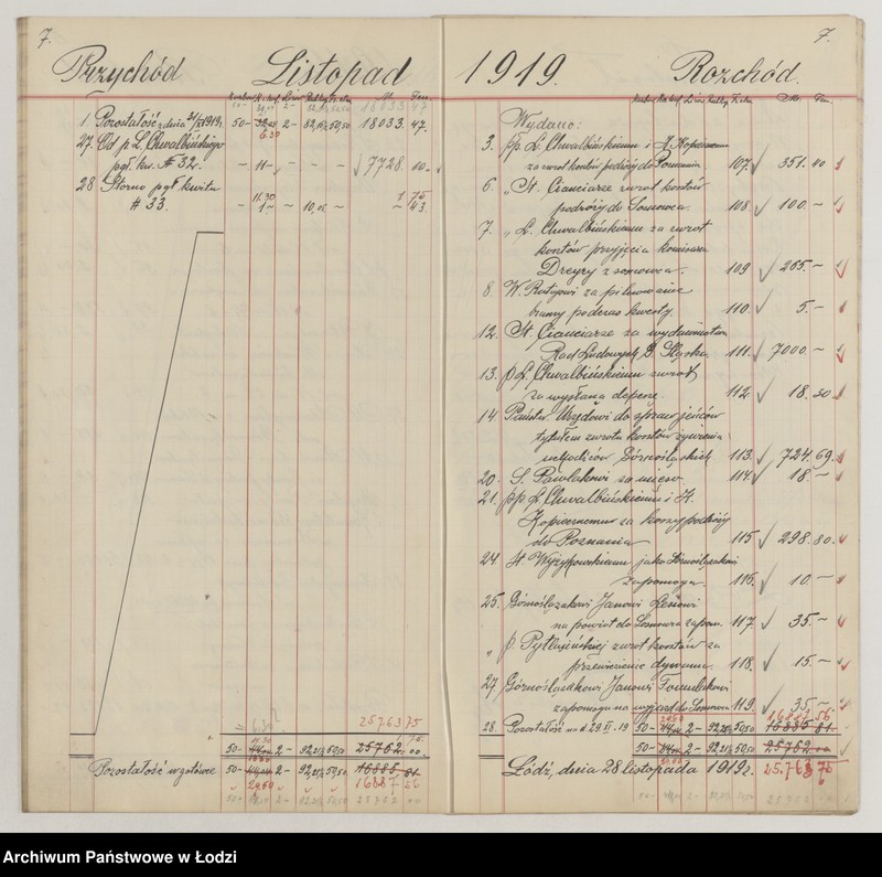 Obraz 9 z jednostki "Księga kasowa"