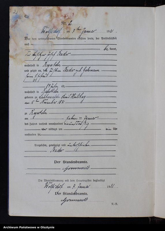 image.from.unit.number "Sterbe-Neben-Register Nr 1-43"