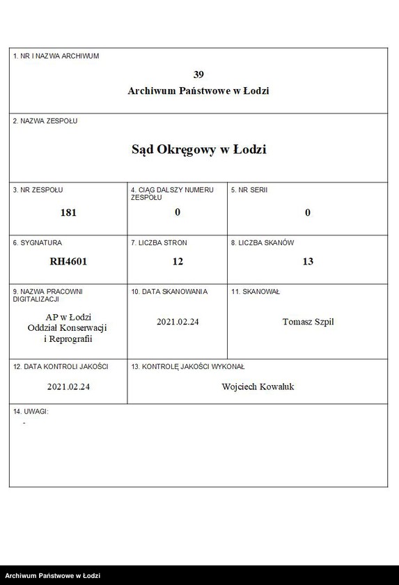 Obraz 1 z jednostki "Hersz Widawski – obnośny handel mydłem i tłuszczami"