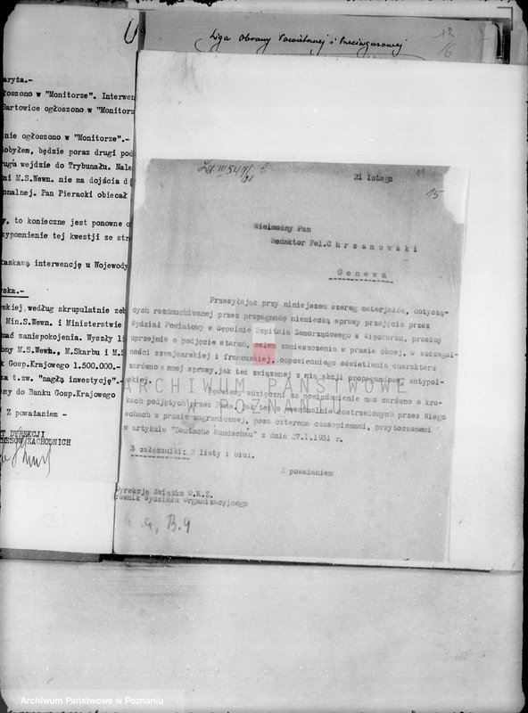 Obraz 19 z jednostki "Różne sprawy"