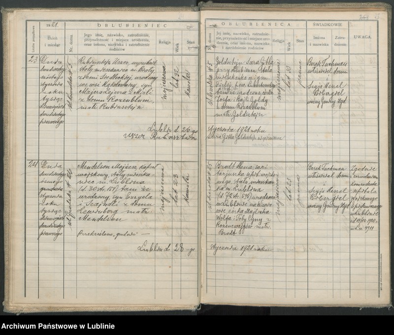image.from.unit.number "Księga małżeństw"