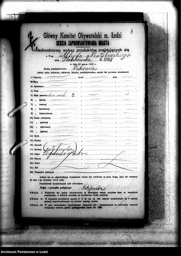 Obraz 11 z jednostki "Jednodniowy spis żywności"