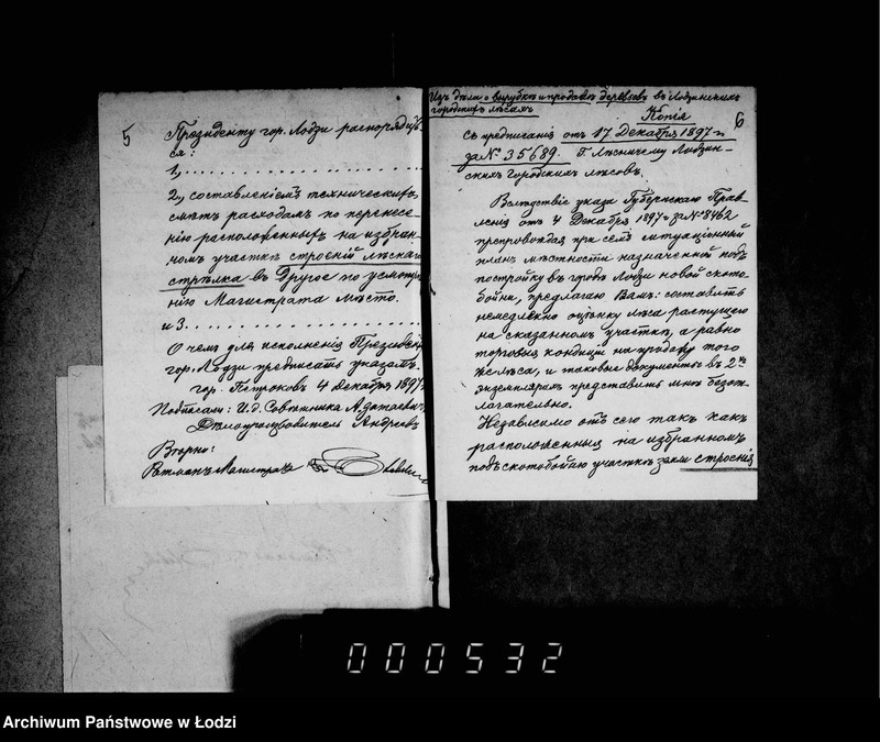 Obraz 8 z jednostki "O perenesenji stroenji s usad´by lesnago strelka daču "Zlote vesele" v daču "Staviska""