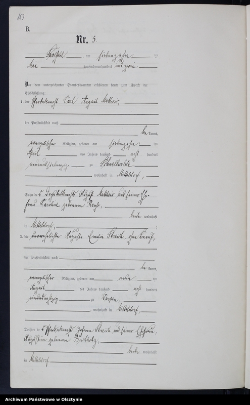image.from.unit.number "Heiraths-Neben-Register Nr 1 - 14"