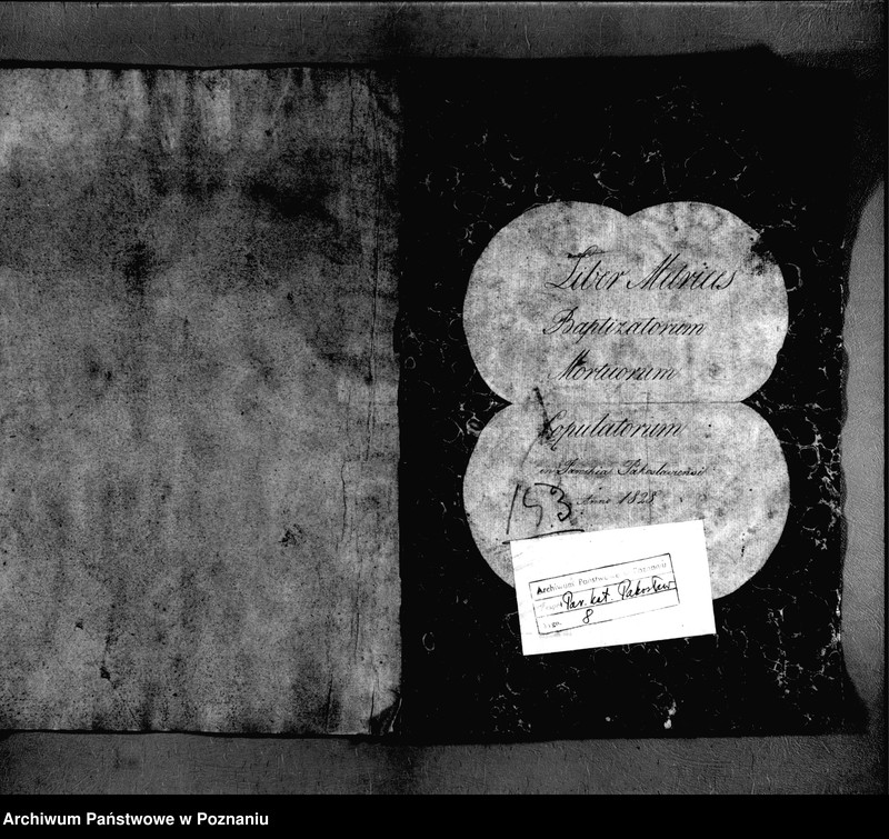 Obraz 2 z jednostki "Liber baptisatorum, mortuorum, copulatorum"