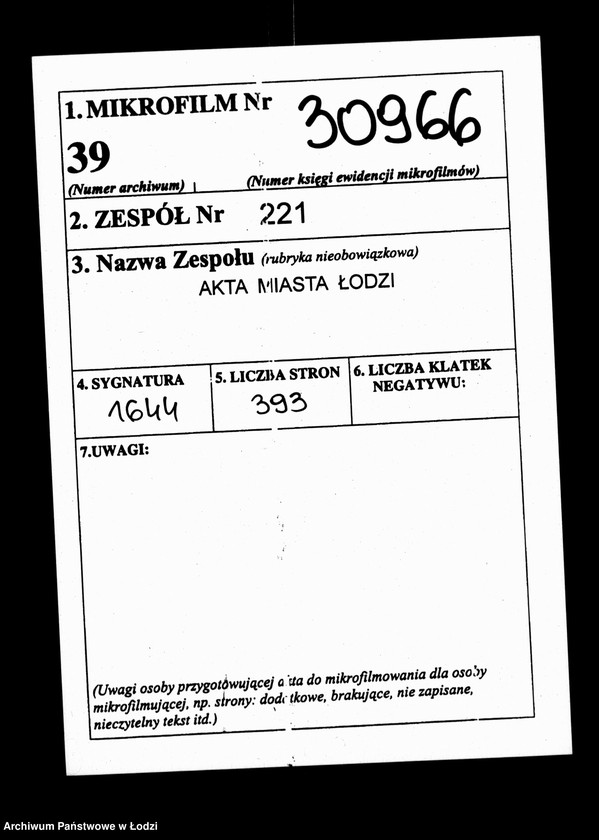 Obraz 2 z jednostki "Akta tyczące się korespondencji szkolnych"