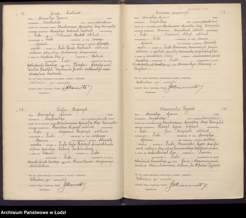 Obraz 9 z jednostki "Akta zgonów"