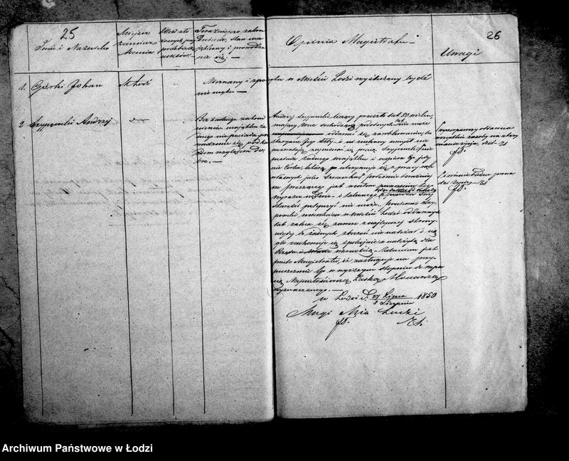 Obraz 20 z jednostki "Akta tyczące się zanoszenia próśb do tronu"